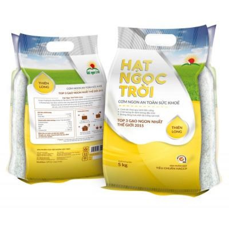 Gạo Hạt Ngọc Trời Thiên Long (5 kg) - Lộc Trời
