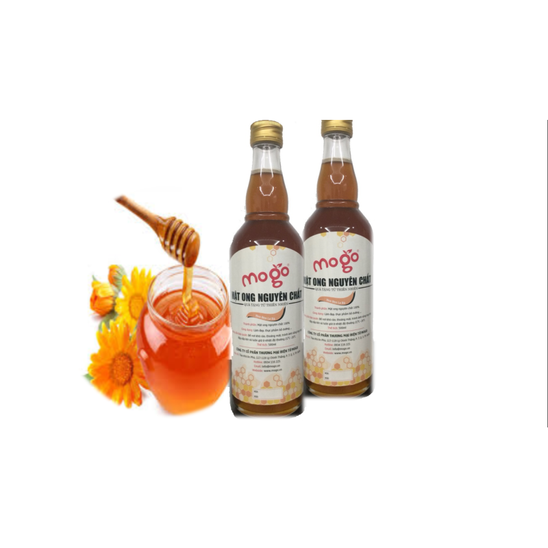 Mật ong rừng đèo La Dạ 500ml - Mogo