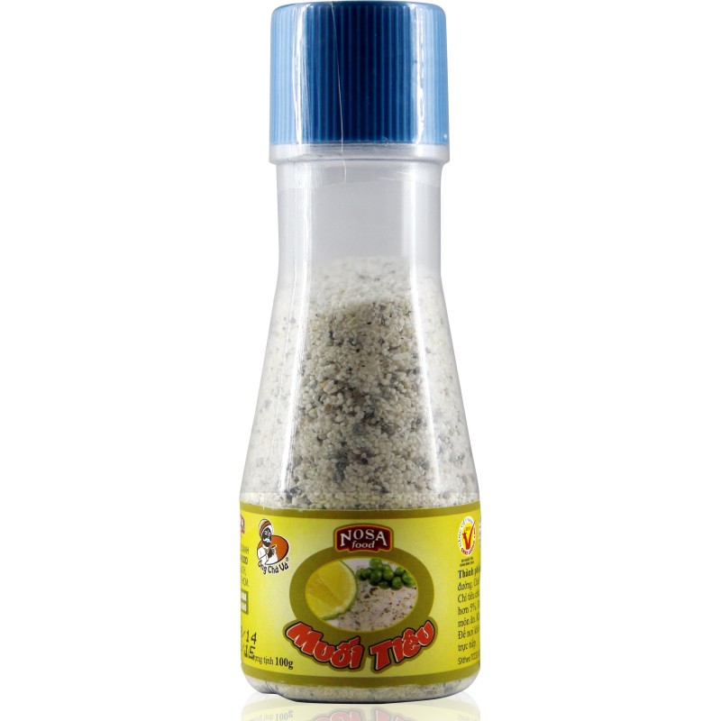 Muối Tiêu 100gr (72 chai/thùng) - Nosafood