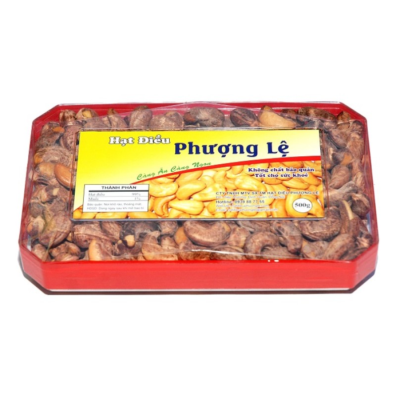 Hạt điều lụa 500g - Phương Lê