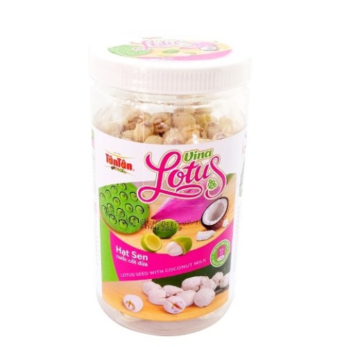 Hạt sen nước cốt dừa Tân Tân (360 gram)