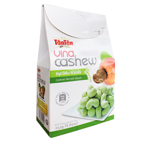 Hạt điều wasabi Tân Tân  (252 gram) - 10 hộp / thùng