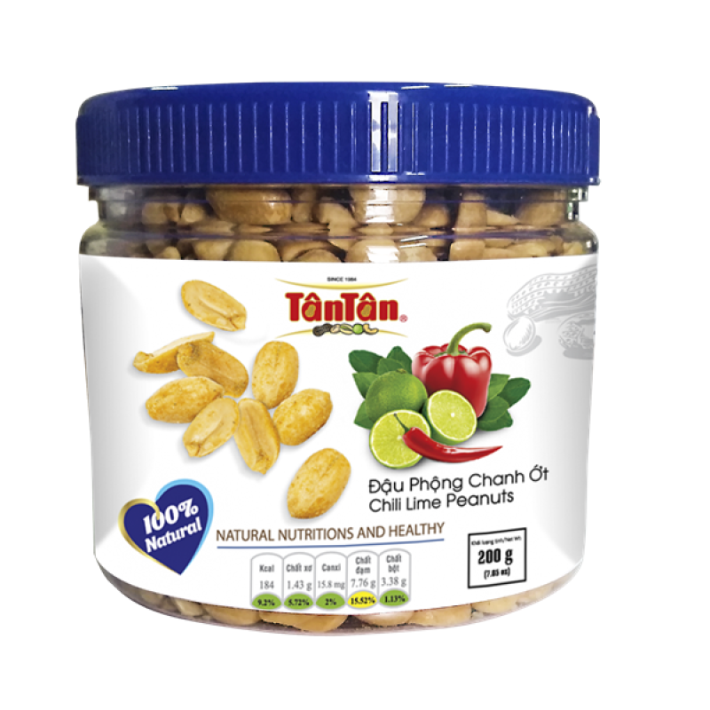 ĐẬU PHỘNG CHANH ỚT Tân Tân (200g)