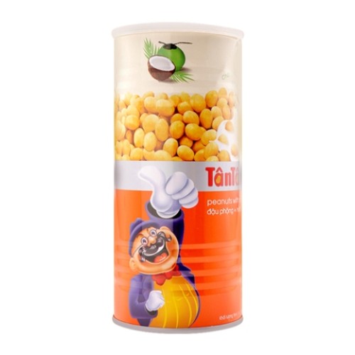 Đậu phộng nước cốt dừa Tân Tân (265 gram) - 24 lon / Thùng