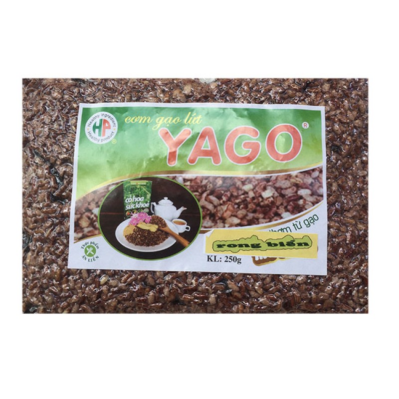 Cơm gạo lứt rong biển Yago ( Thùng 35 gói 250g )