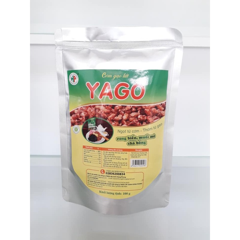 gạo lứt đã qua chế biến