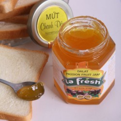 Mứt Chanh Dây Hủ Thủy Tinh 210gr - 1 Thùng (20 hủ) -  La Fresh