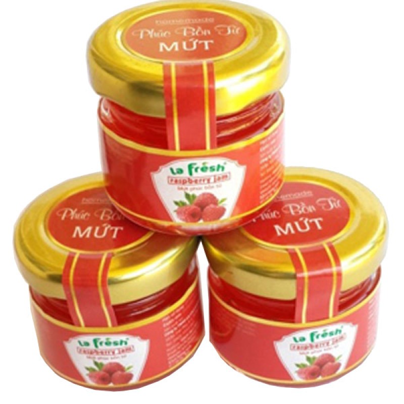 Mứt Phúc Bồn Tử Hủ Thủy Tinh 30gr - 1 Thùng (60 hủ) - La Fresh
