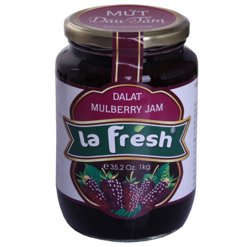 Mứt Dâu Tằm Hủ Thủy Tinh 1kg - La Fresh