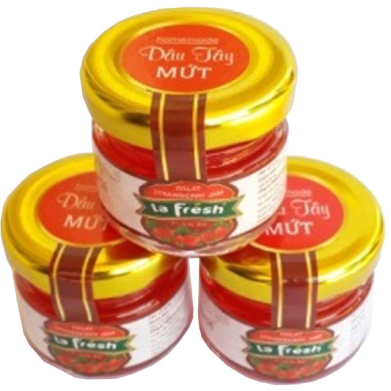 Mứt Dâu Tây Hủ Thủy Tinh 30gr - La Fresh