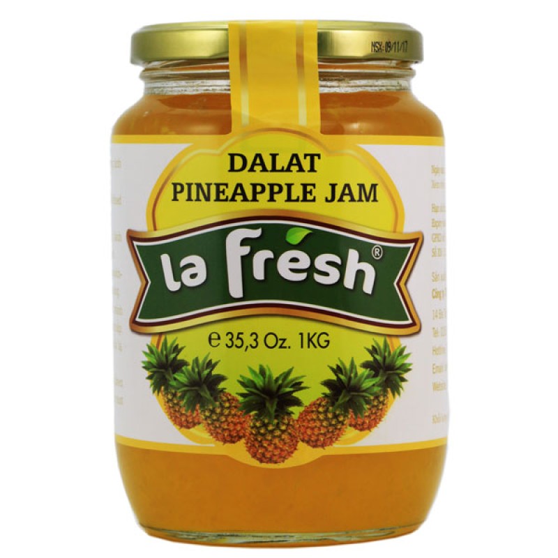 Mứt Thơm Hủ Thủy Tinh 1 Kg - La Fresh