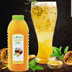 Nước Cốt Chanh Dây 650ml ( Pha Được 2 Lít ) - 1 Thùng (12 chai) - La Fresh