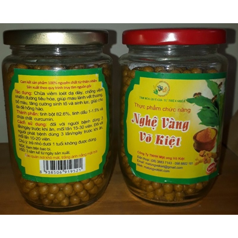 Nghệ Vàng (300g) - Mật Ong Võ Kiệt
