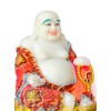 Di Lạc ngồi (vẽ gấm - 26cm)