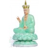 Địa Tạng ngồi (đá xanh - 30 cm)