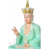 Địa Tạng ngồi (đá xanh - 30 cm)