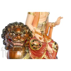 Văn Thù - Phổ Hiền (vẽ màu - 40cm)
