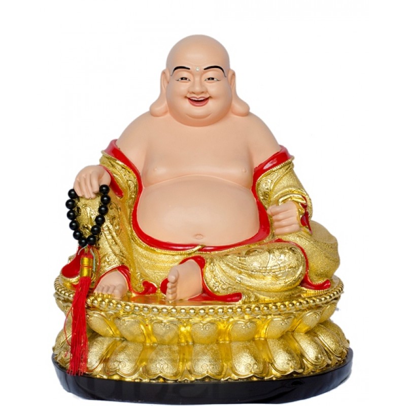 Di Lạc ngồi (vi vàng - 42cm)