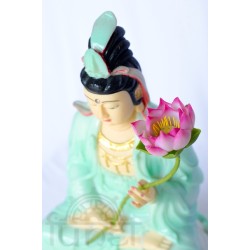 Đại Thế Chí (đá xanh - 30cm)