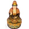 Quan Âm ngồi (vẽ gấm - 45cm)