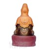 Quan Âm ngồi (vẽ gấm - 45cm)