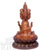 Quan Âm giả gỗ để xe hơi (15 cm)