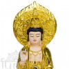 Quan Âm xi vàng để xe hơi (15 cm)