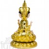 Quan Âm xi vàng để xe hơi (15 cm)