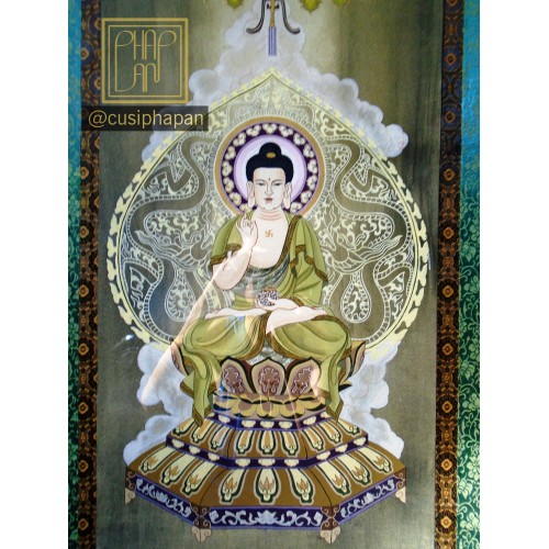 Tranh vẽ  Dược Sư - Pháp An