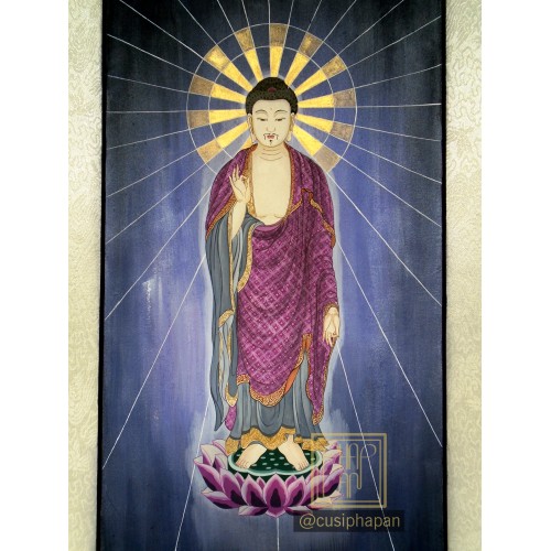 Tranh vẽ Đức Phật A Di Đà - Pháp An