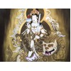 Tranh vẽ Văn Thù Bồ Tát - Pháp An