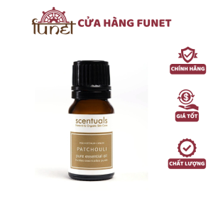 Tinh Dầu Hoắc Hương Scentuals 10ml – 100% Pure Patchouli Essential Oil Giúp Thư Giãn