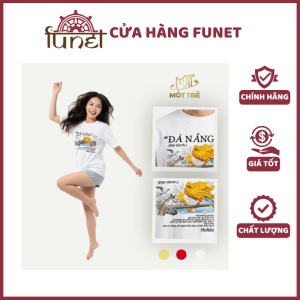 Áo Thun Nữ Mốt Trẻ In Hình Đà Nẵng - Form Rộng Cotton Mềm Mịn Thoáng Mát