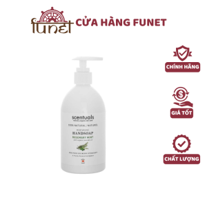Nước Rửa Tay Dưỡng Ẩm Hương Bạc Hà Scentuals Rosemary Mint Moisturizing Hand Soap 375ml Làm Sạch, Dịu Nhẹ, Mềm Da